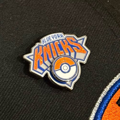 Knicks Ball Spinner Pin AMS Collab