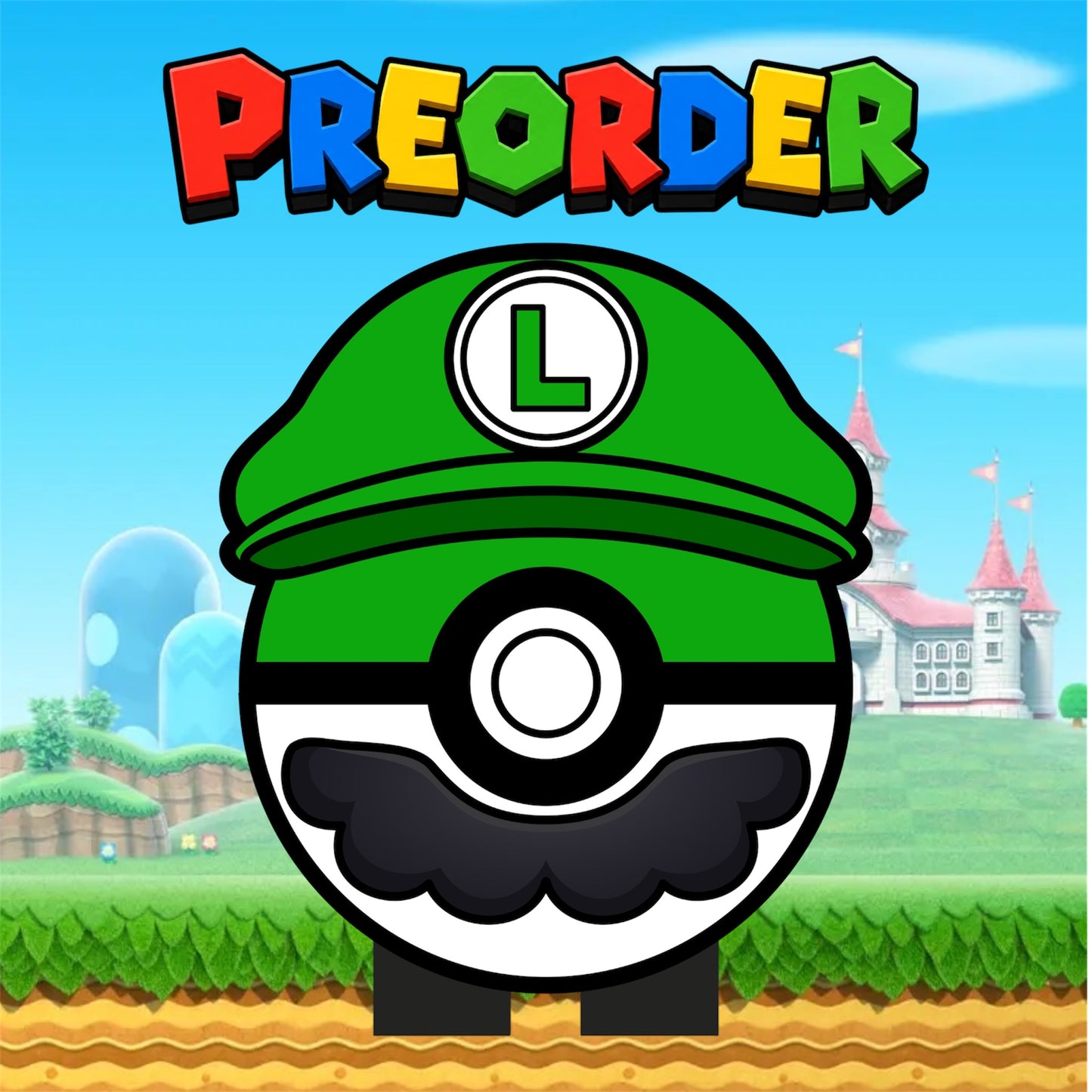 Luigi Ball Spinner Blip (PREORDER)